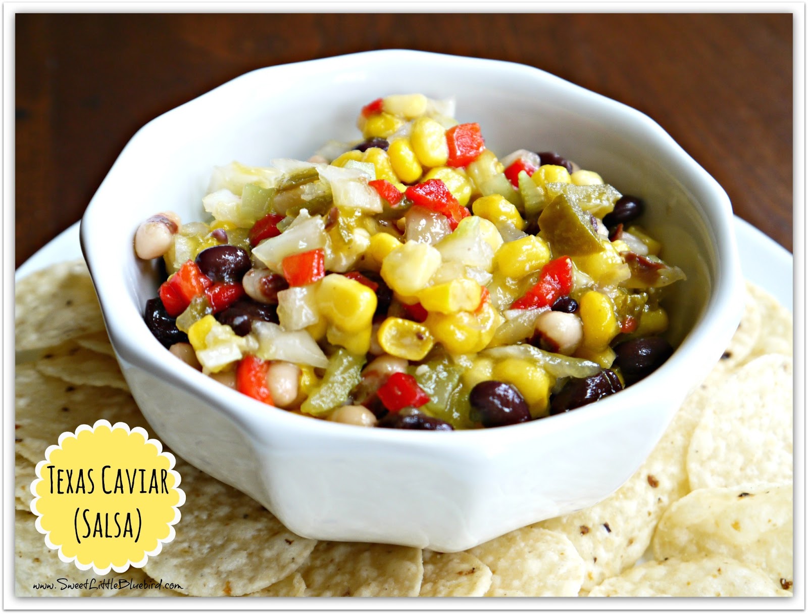 Tried & True Tuesday Texas Caviar (Salsa) Sweet Little Bluebird