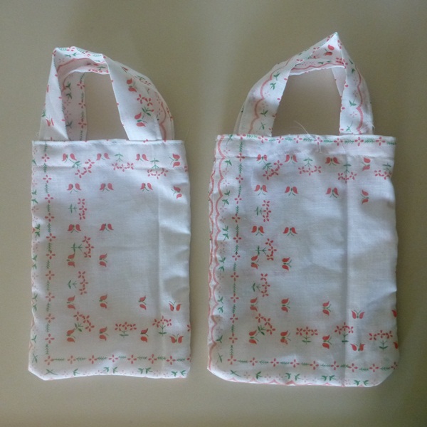 Sewing in Toronto Handkerchief tote bag