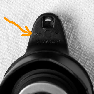 close-up of Instant Pot pressure valve