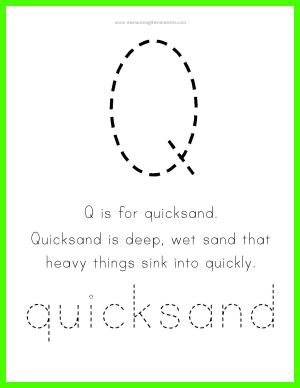 Memorizing the Moments: Q for Quicksand