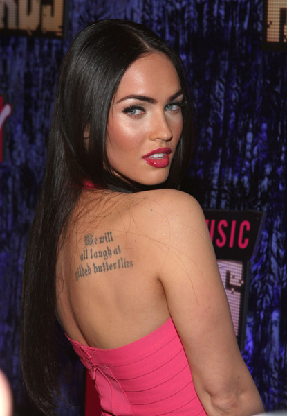 megan fox tattoos