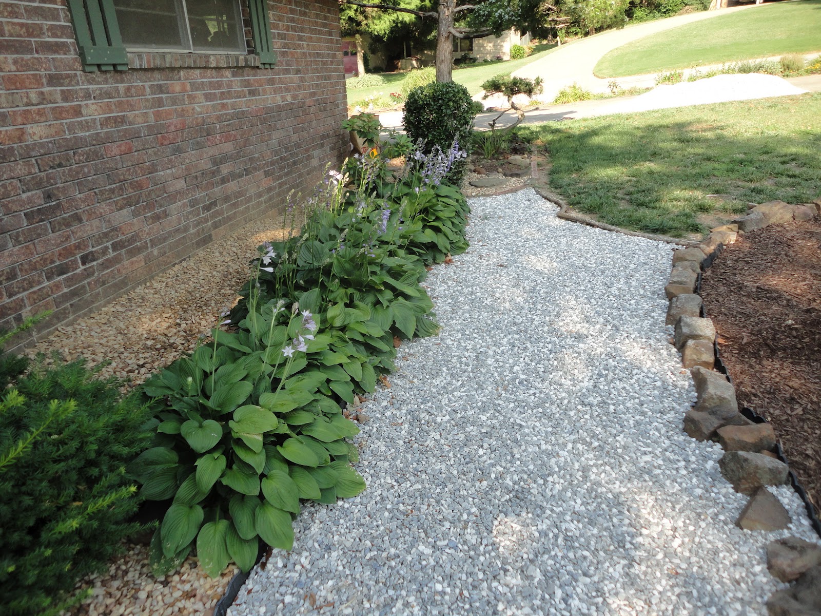 Crushed Rock Pathway