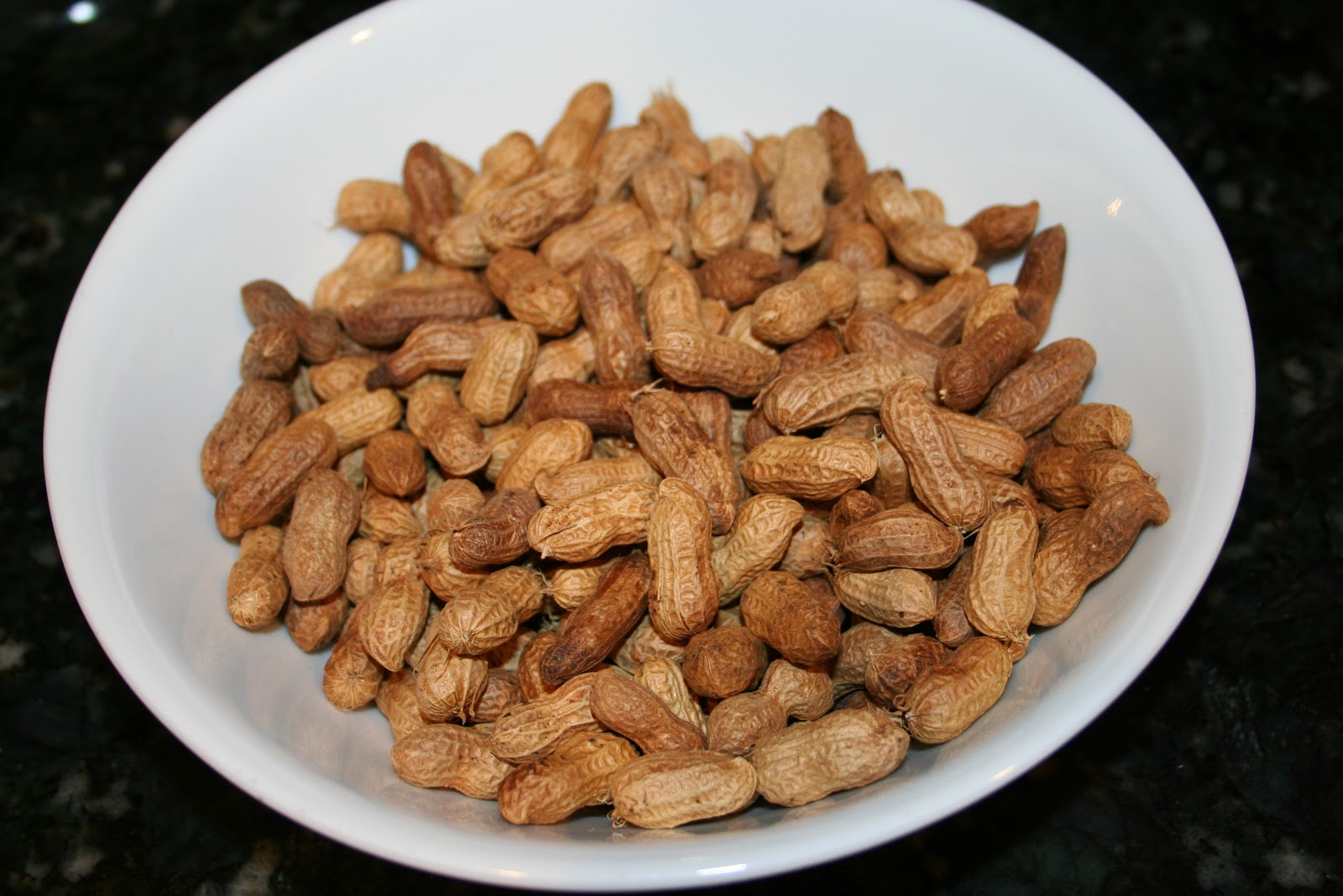 Whispers From Elizabeth Roasting Raw Peanuts