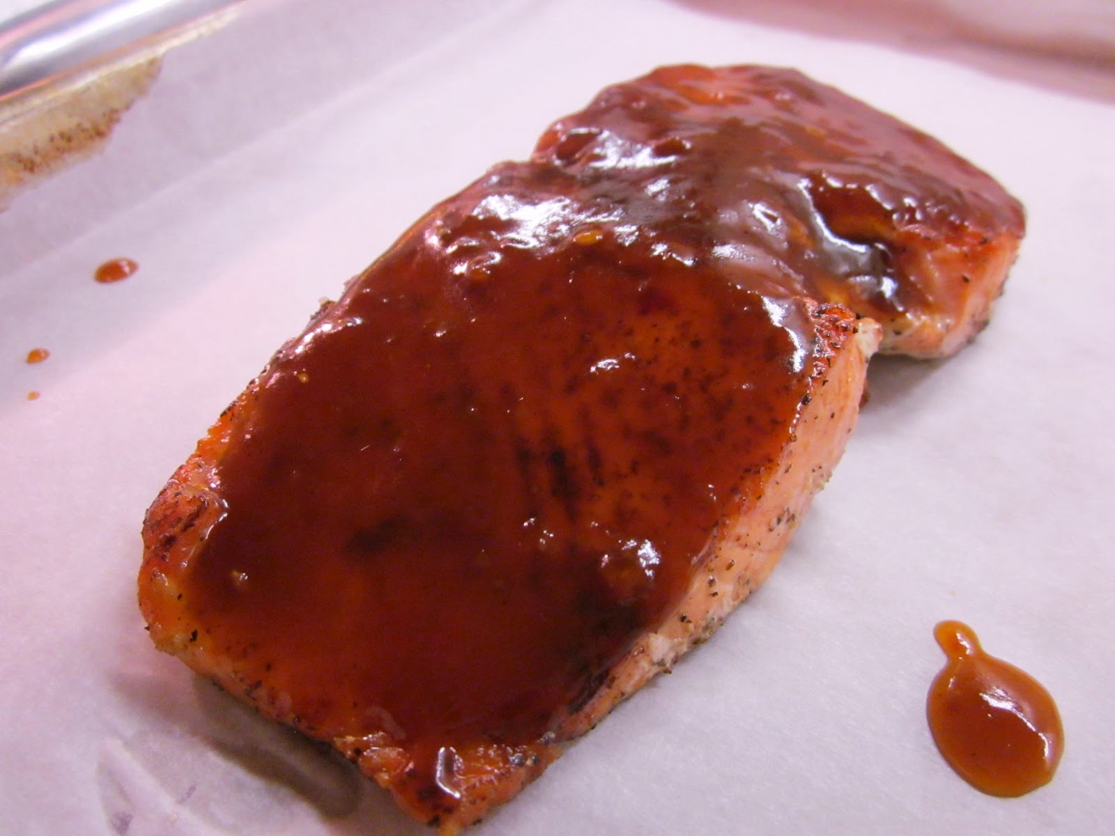 Dimples & Delights AsianBarbecue Glazed Salmon and GingerSpiced