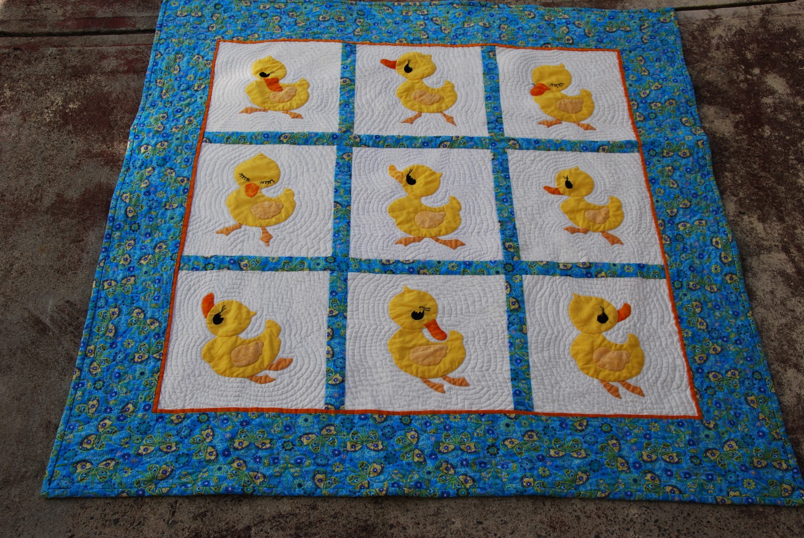 This Quilty Life: Joshua's Duck Quilt