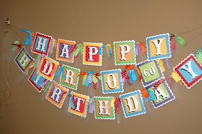 Alabama Slacker Mama: Colorful Birthday Party Banner