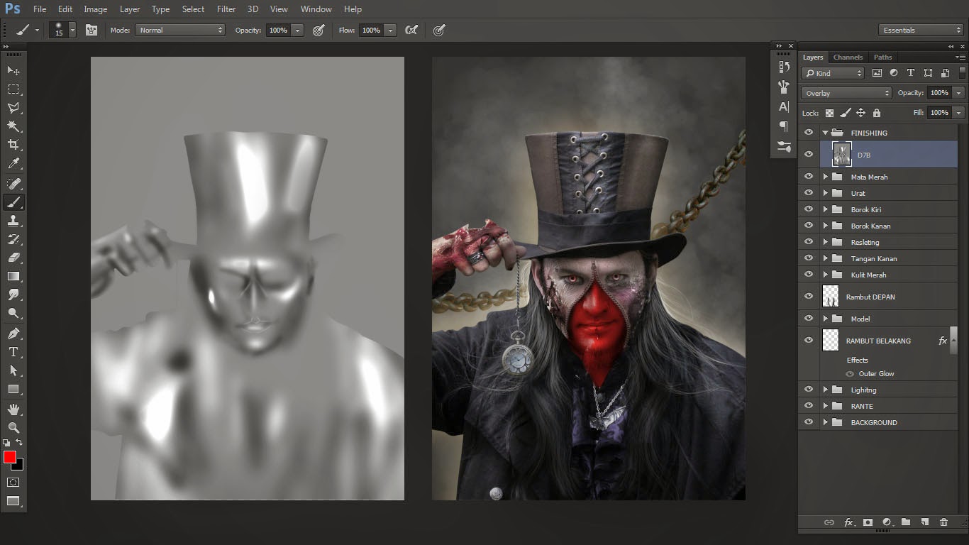 Extreme Tutorial Zombie dengan Photoshop Extreme Tutorial Zombie dengan Photoshop
