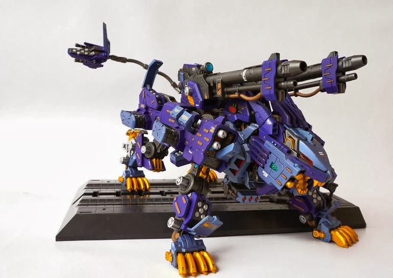 a day in a zoider's world featured zoids custom liger zero panzer