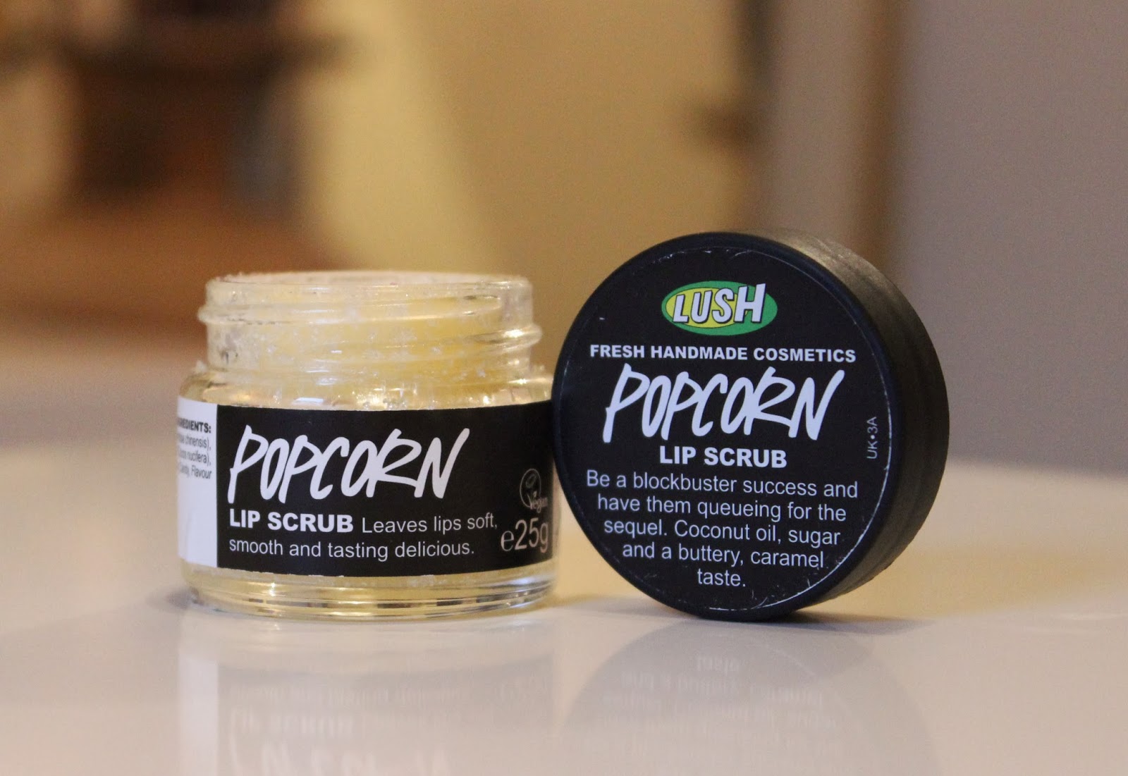 The Sunday Memo LUSH POPCORN LiP SCRUB