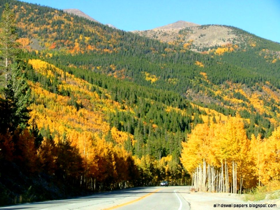 Colorado Fall Mountain Scenery Colorado Fall Mountain Scenery