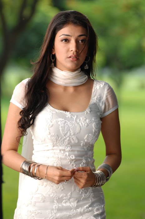 kajal agarwal in white salwar unseen pics