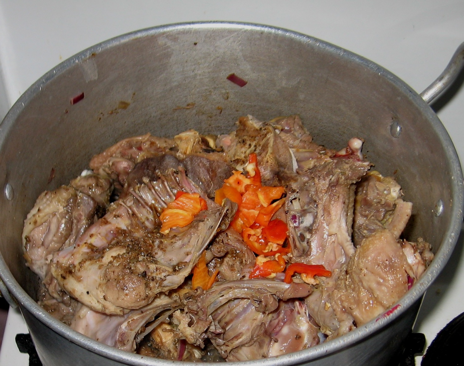 Chicken Soup With Stock fish and Smoked fish