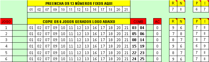 palpites fixos lotofacil 1156