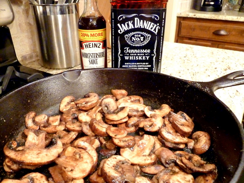 Cookin' Cowgirl Double Jack Mushroom Burgers