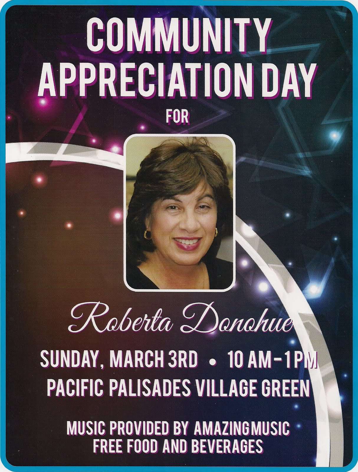 Roberta Donohue Community Celebration