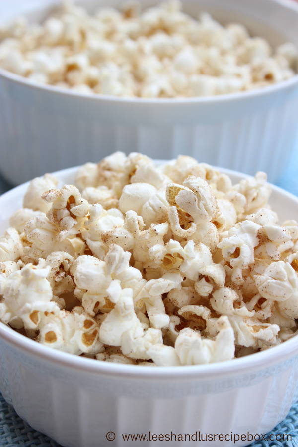 Leesh & Lu's Recipe Box Coconut Cinnamon Popcorn