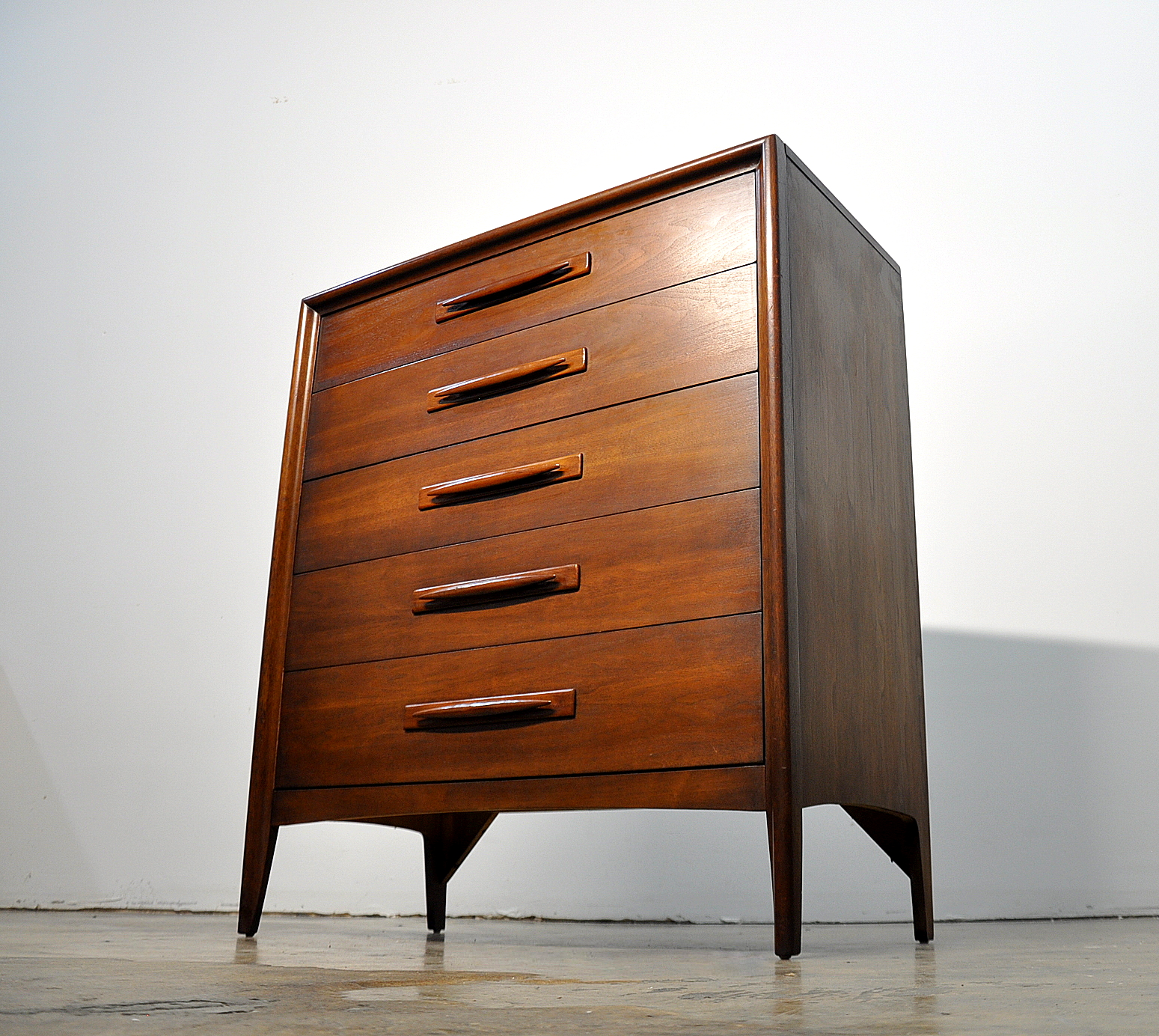 SELECT MODERN Broyhill Highboy or Gentleman's Chest of Drawers