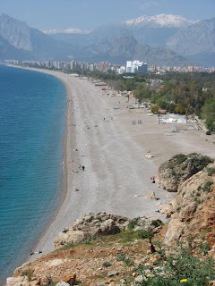 Turkey, Konyaalti Beach-Antalya