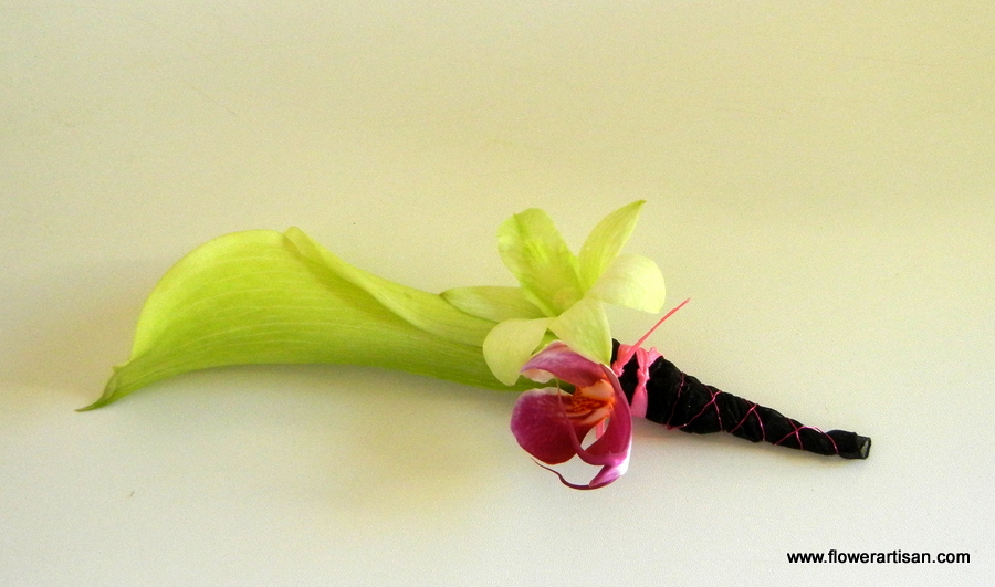 Artistry in Bloom's Blog Wedding BouquetsCalla Lilies and Orchids