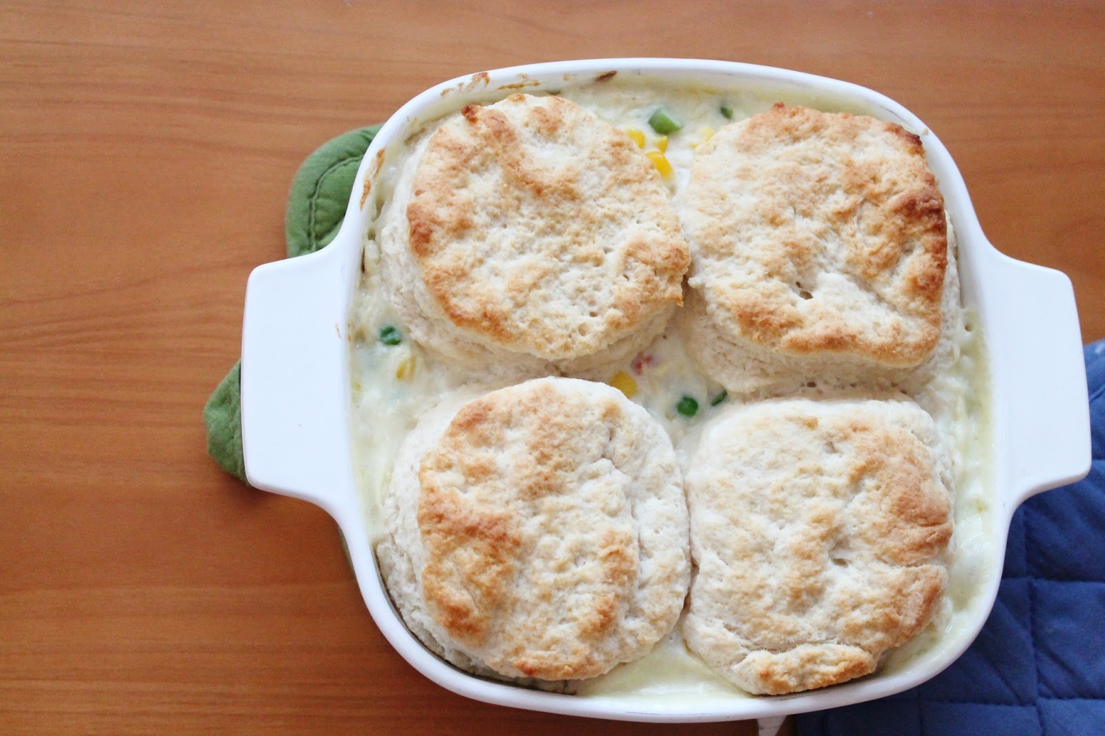 Biscuit Chicken Pot Pie The Happy Flammily