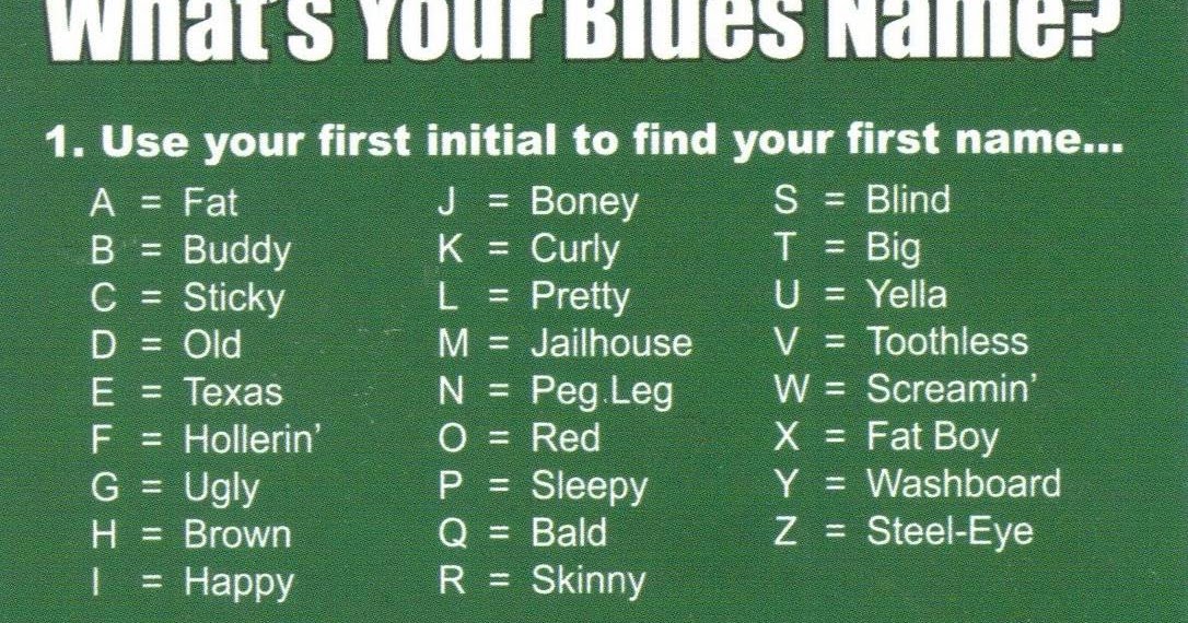 Somahovering Blues Name Generator