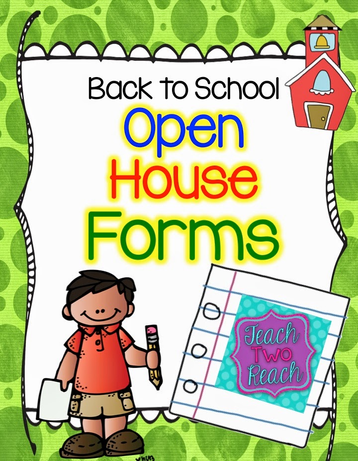 Tips and Tools for Back to School MY TURN Open House Freebie