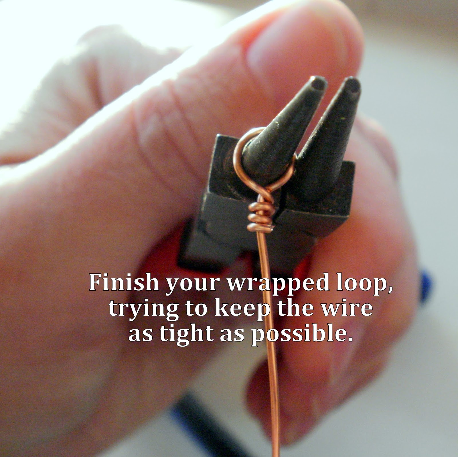 beautifully broken me Perfectly Loopy Wrapped Wire Loop Tutorial