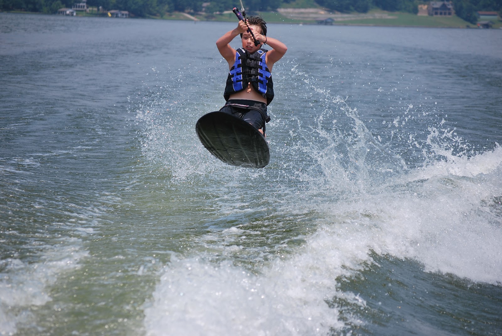 The Warrens Kneeboarding Fun