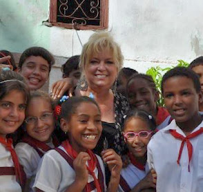 With Students in Cuba