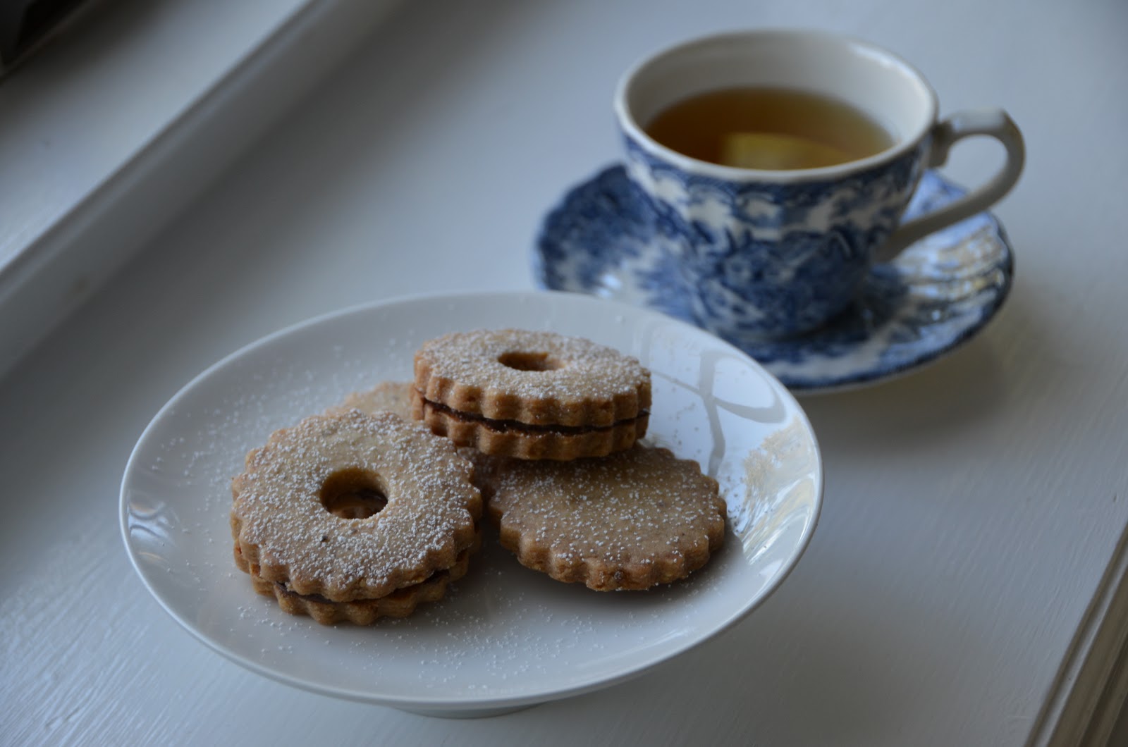 Playing with Flour Hazelnut shortbread cookies