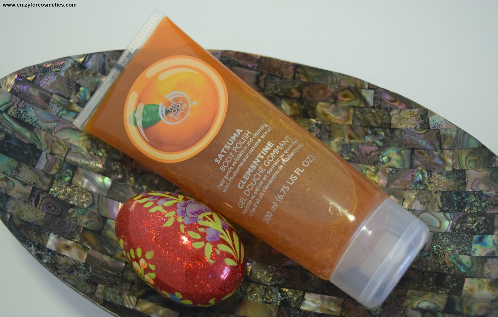 The Body Shop Satsuma Body Polish Review Crazy for Cosmetics A
