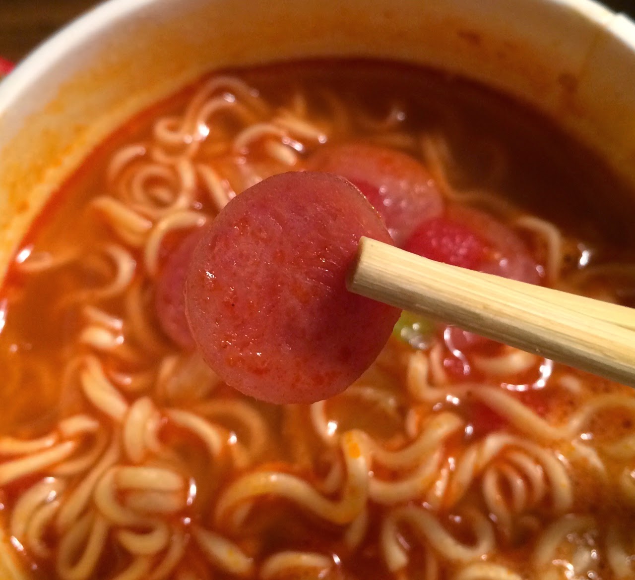 Nissin American Noodle "Hot Dog" / 日清アメリカンヌードル「ホットドッグ風」 I'm Made of