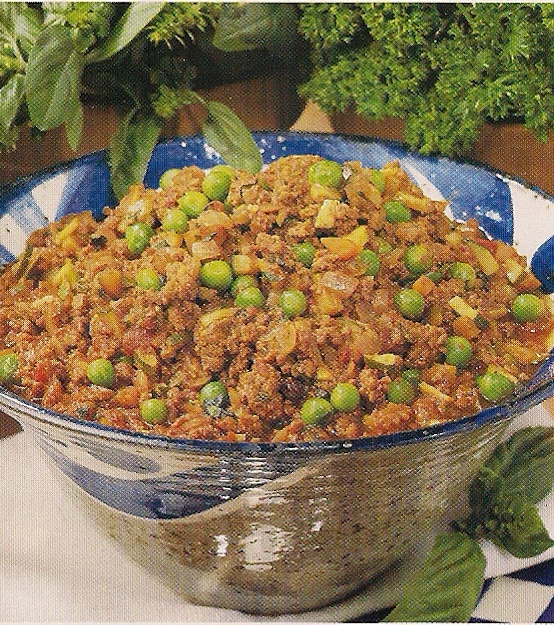 MICROWAVE COOKING Quick & easy to make SAVOURY MINCE WITH FRESH HERBS