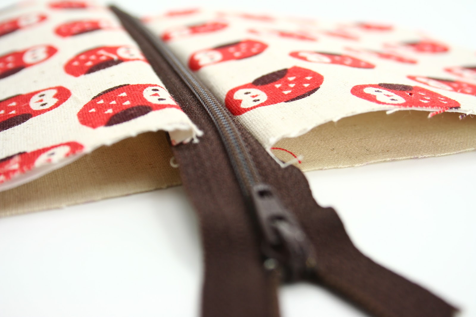 Hello Sugar Cane Handmade Zipper Pouch Tutorial