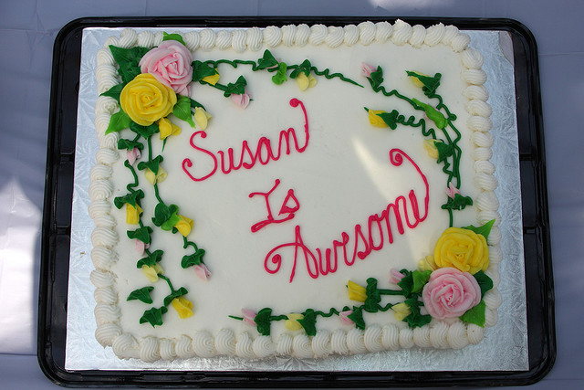 Birthday Party: Happy Birthday Susan