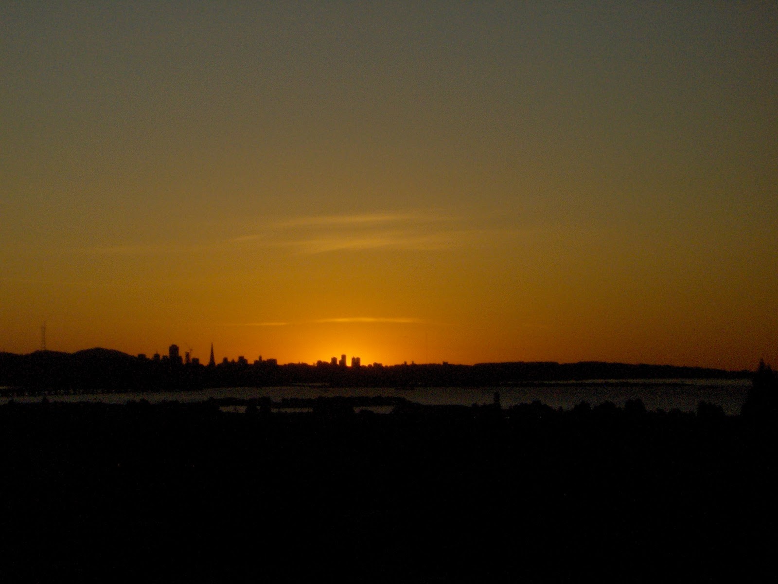 Sf Skyline Silhouette