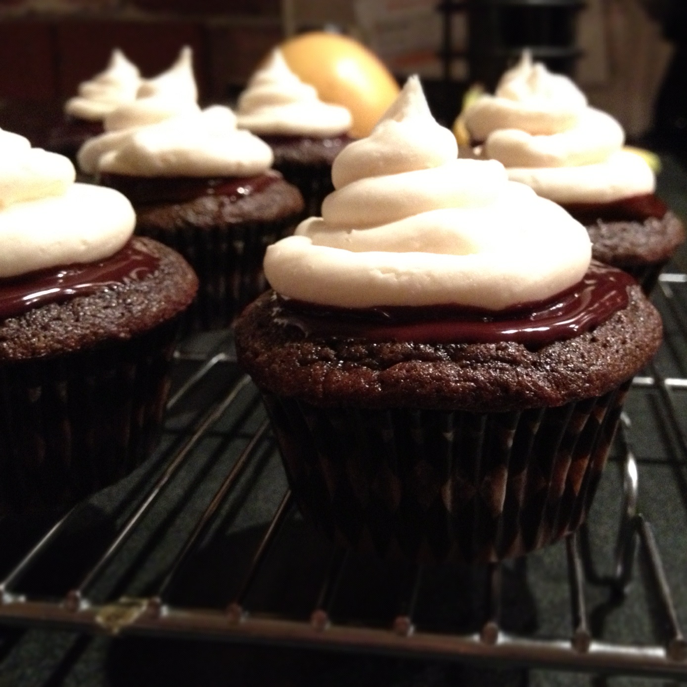 Whisking Through Life Bailey's Caramel Crunch Cupcakes