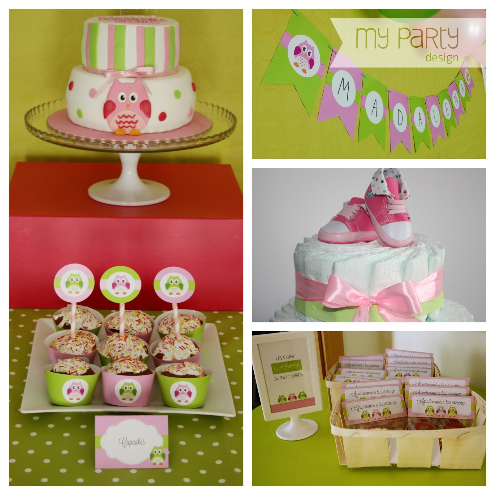 A very special owl baby shower My Party Design Blog