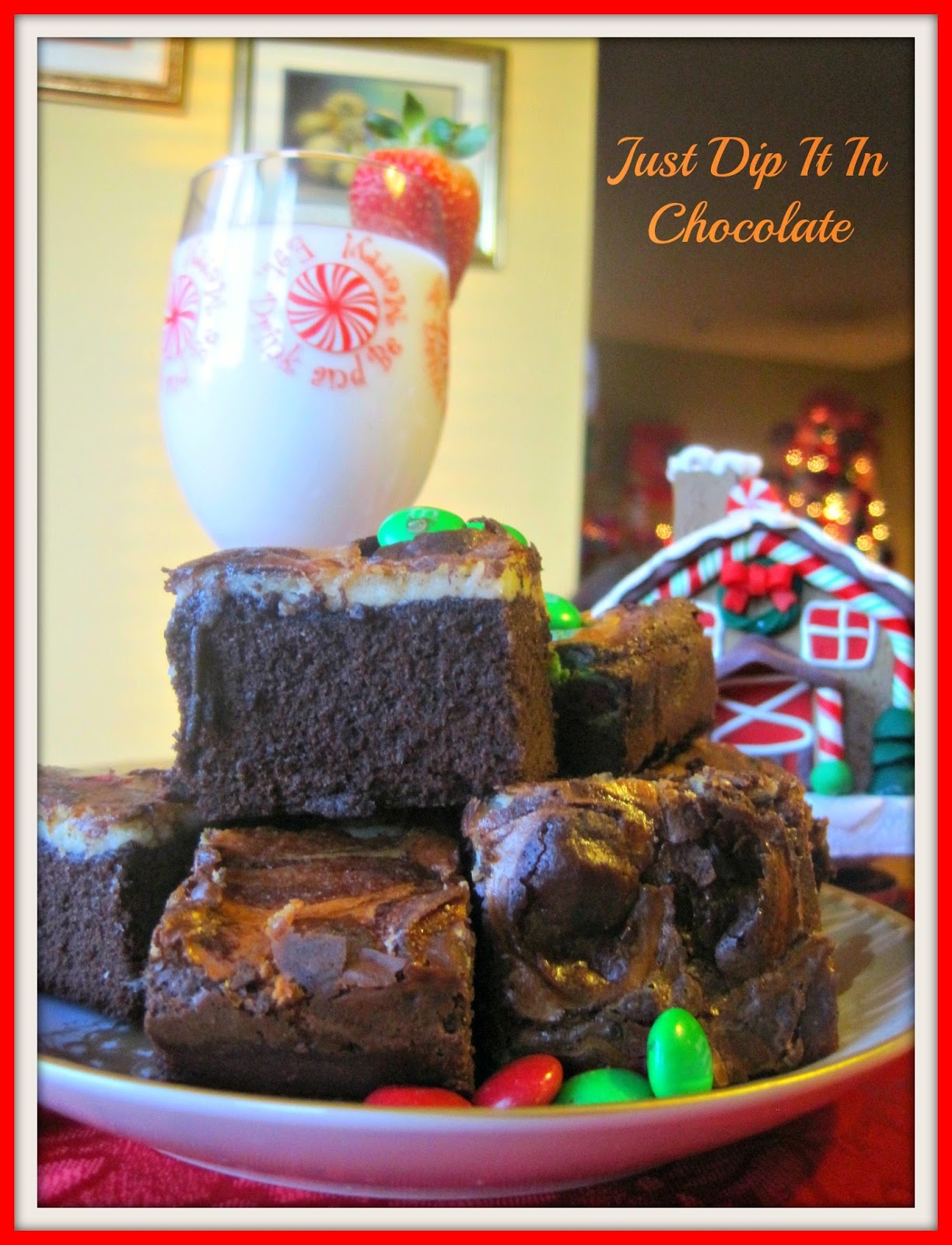 Just Dip It In Chocolate Oreo &amp; Cookie Dough Brownies Recipe