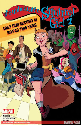 Cover of Unbeatable Squirrel Girl #1, courtesy of Marvel Comics
