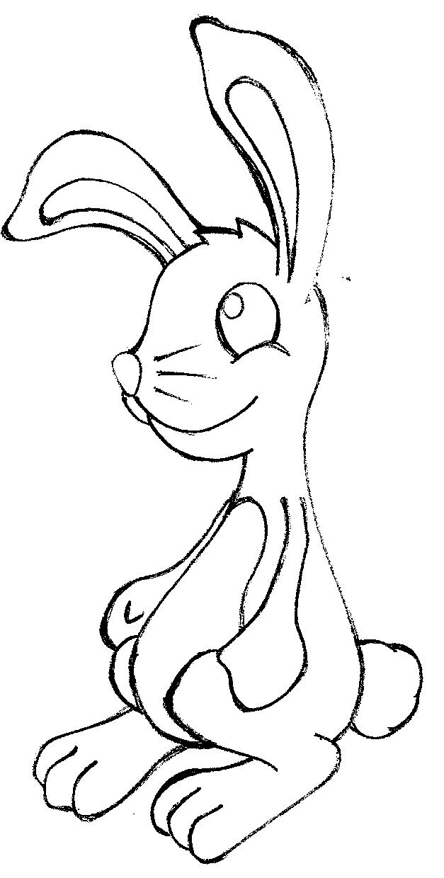 desenho de coelho