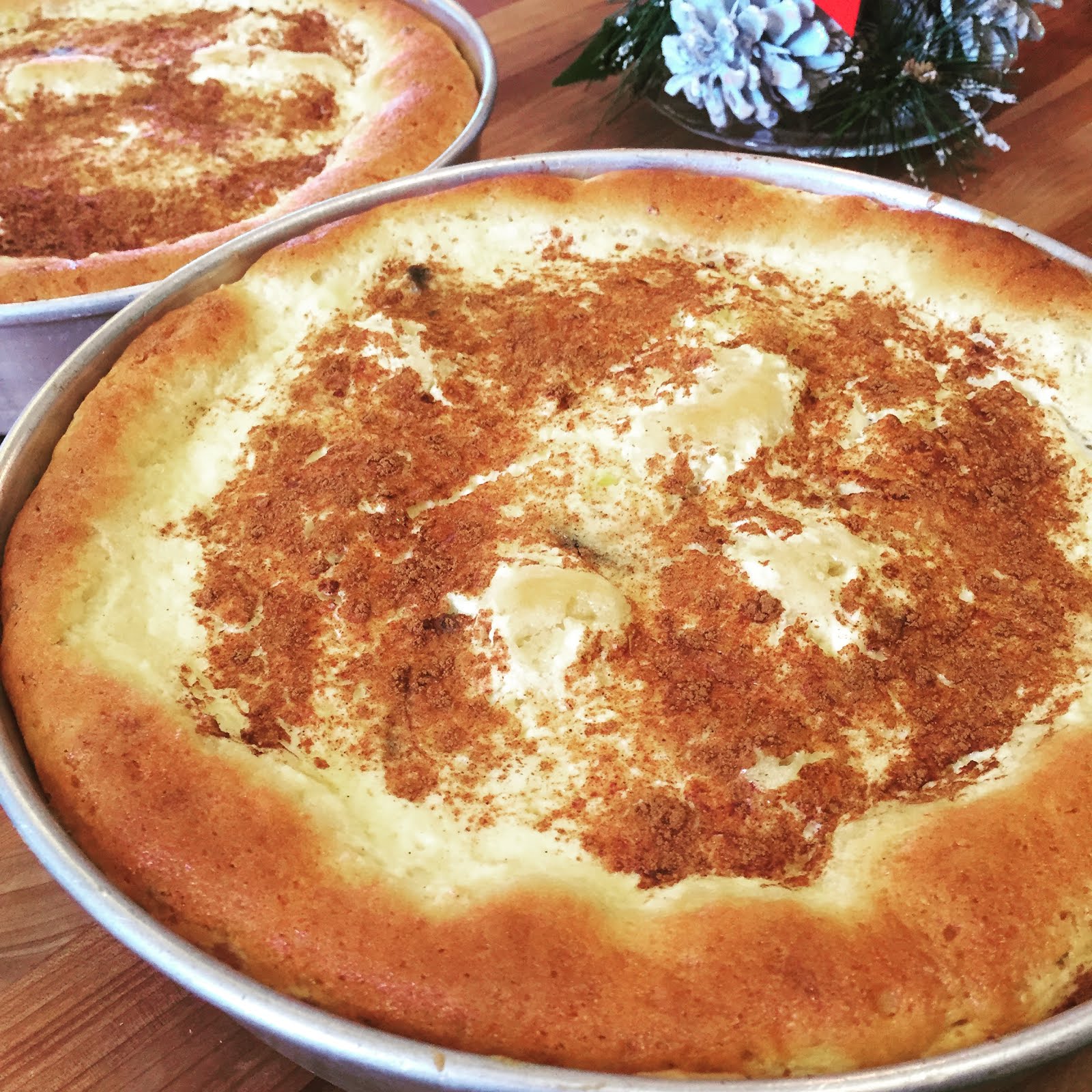 Marcy Can Cook! Grandma Lally's Cottage Cheese cake (Schmierkuchen)