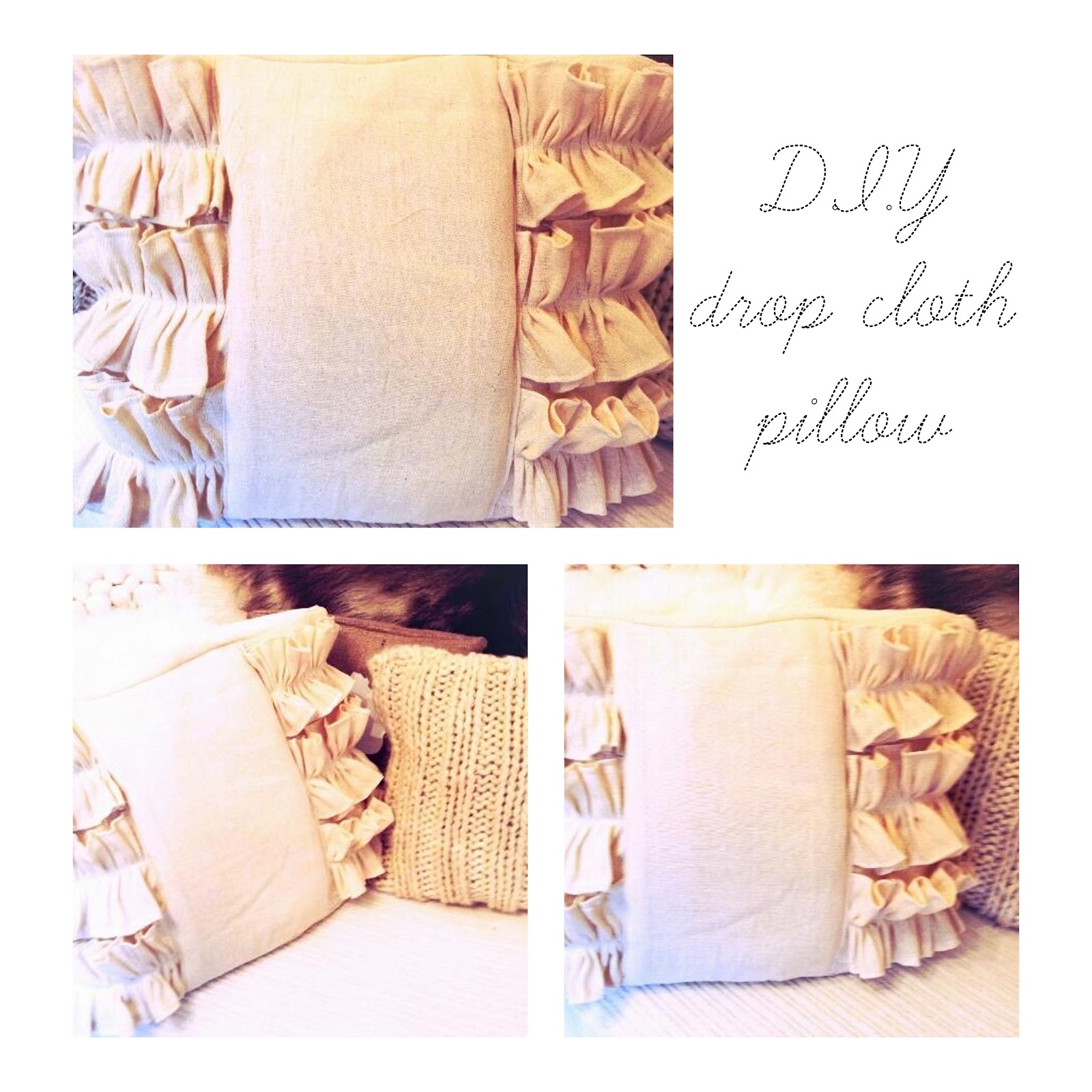 ruffled pillow tutorial twigg studios