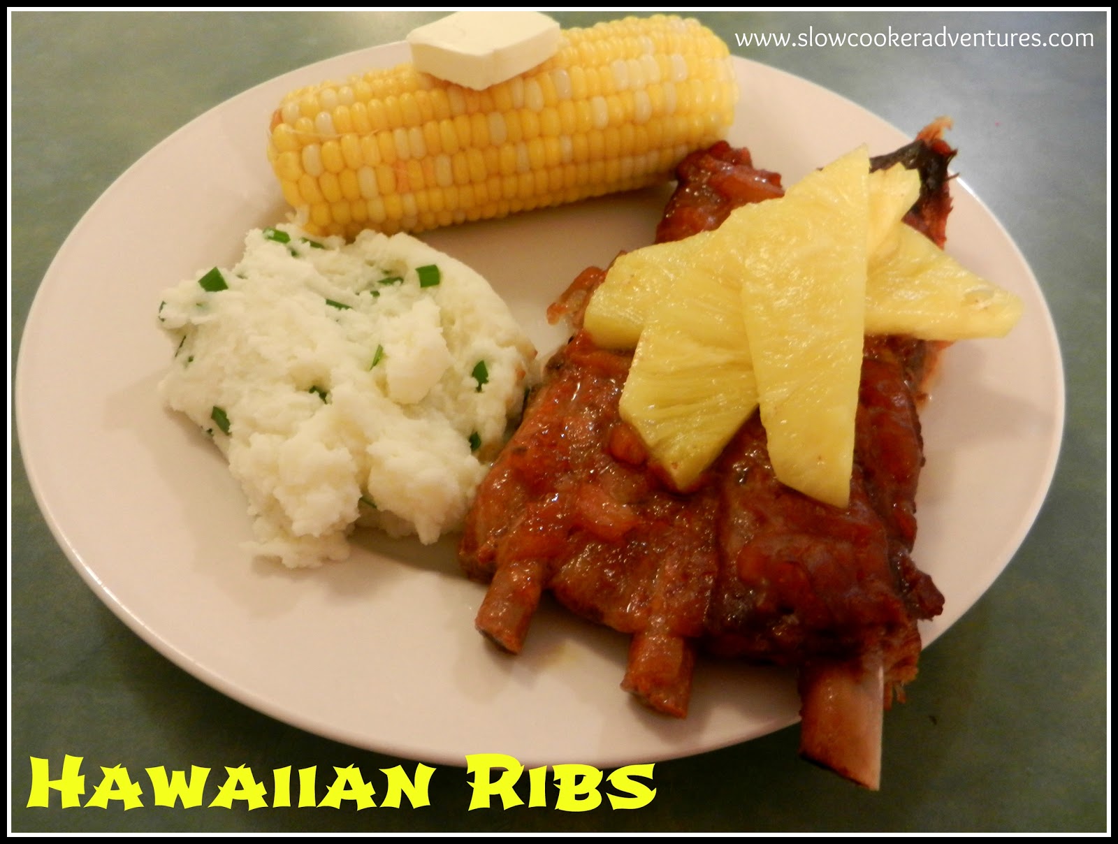 A Busy Mom's Slow Cooker Adventures Hawaiian Spare Ribs