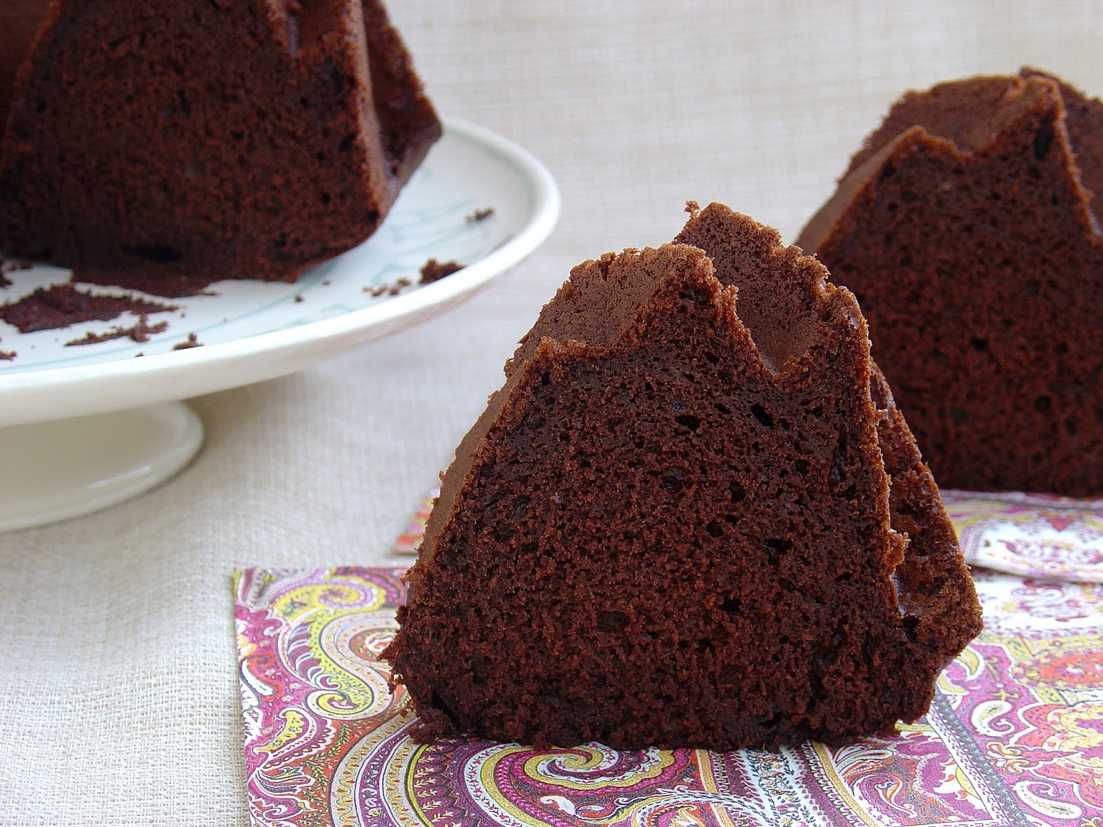 Ma Petite Boulangerie Banana Buttermilk Chocolate Bundt Cake