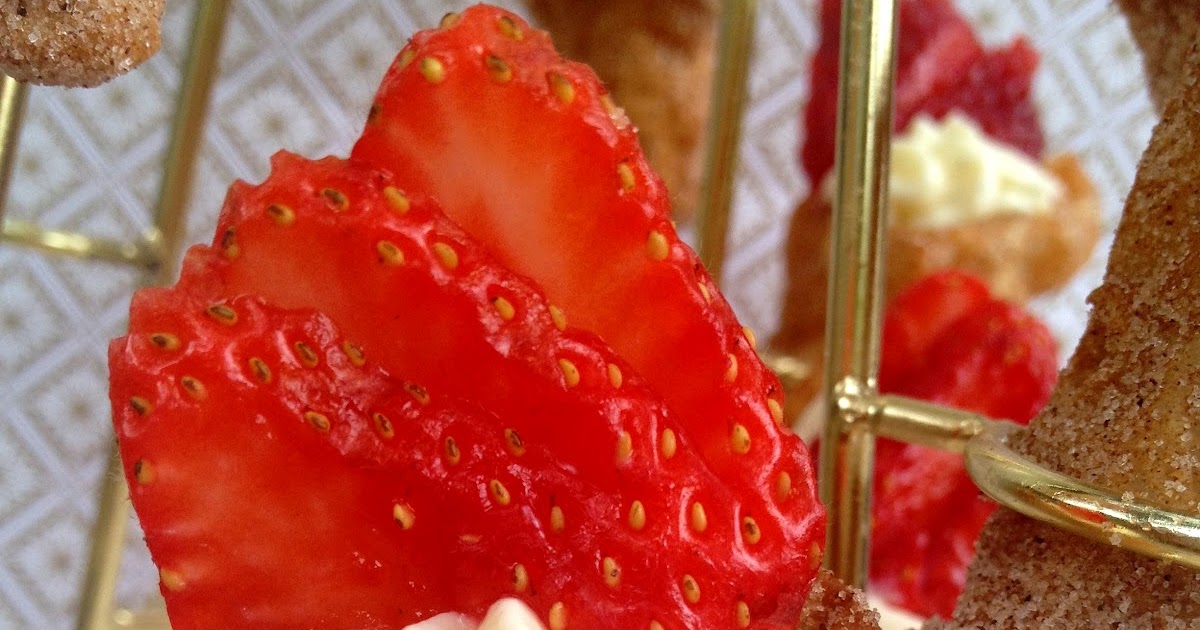 Strawberry Cheesecake Mini Cones An Olympic Torch Inspired Dessert