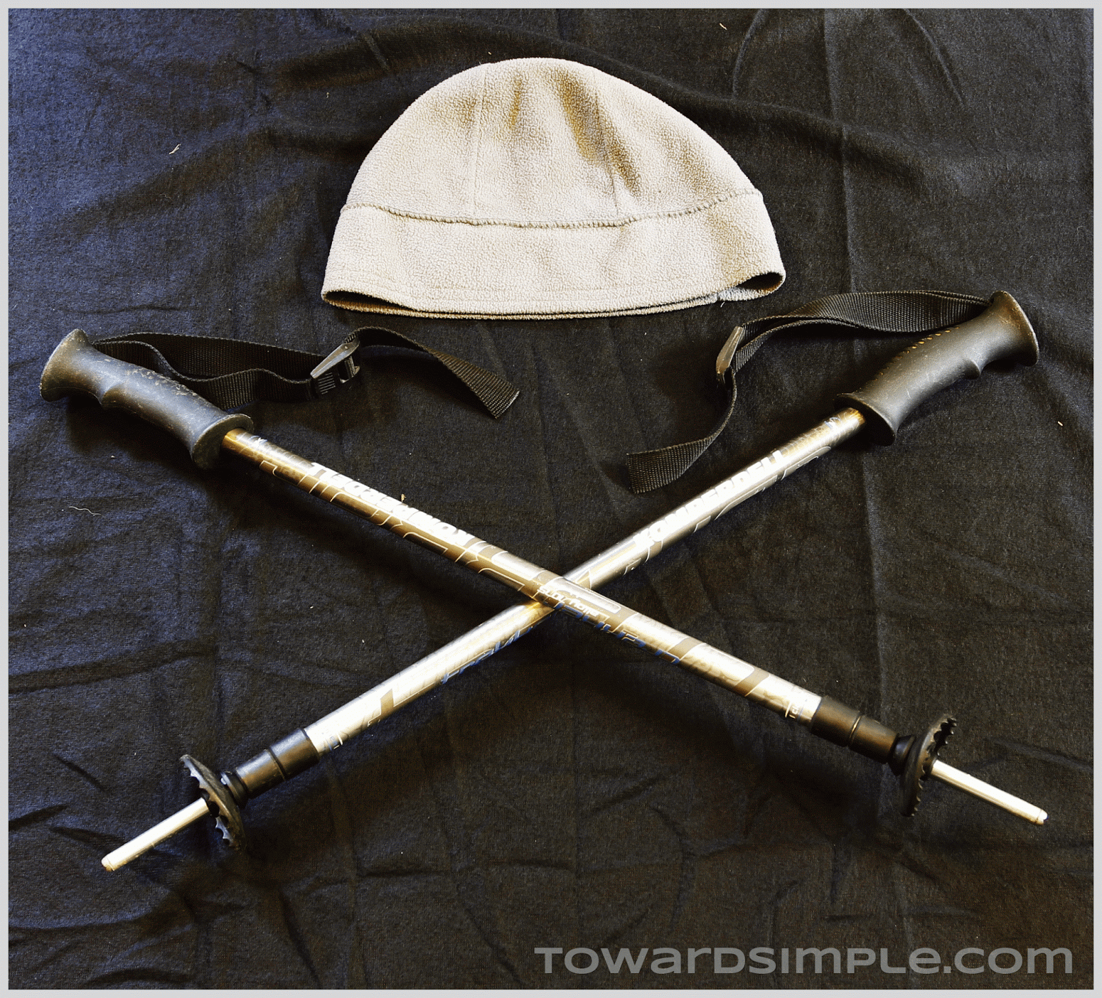 Trekking Pole Crossbones Trekking Poles skull and crossbones