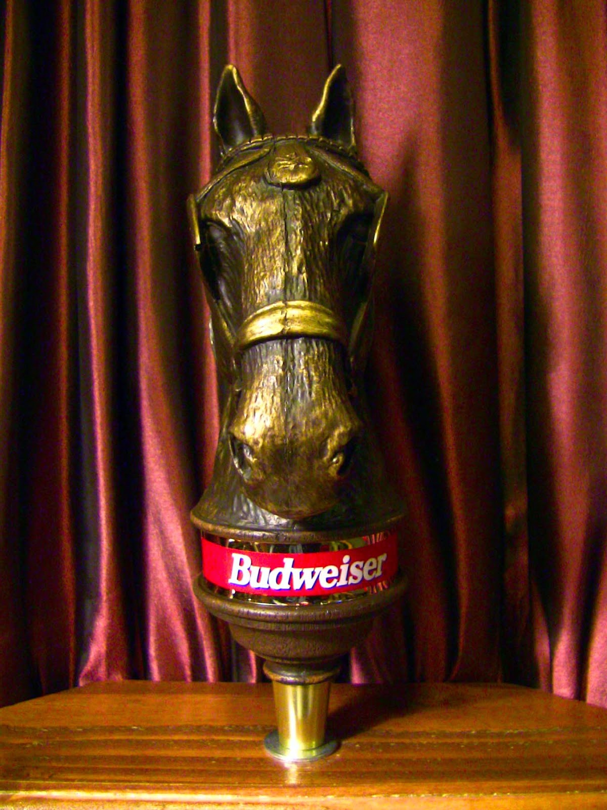 Tap Handle 331 Budweiser Bronze Clydesdale