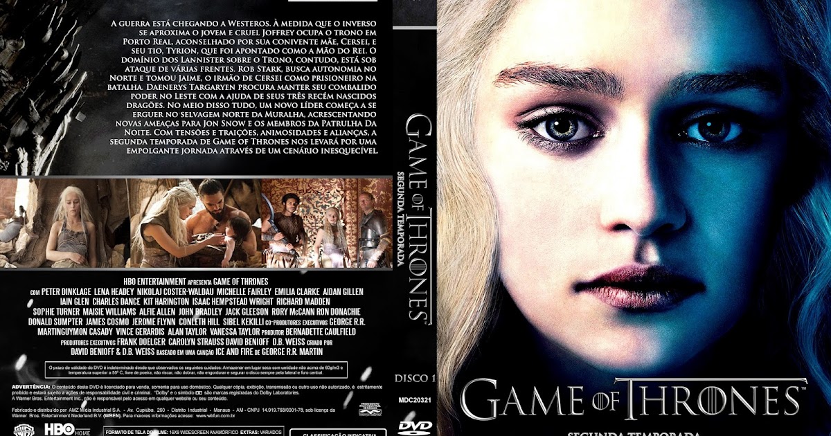 Game Of Thrones 2ª Temporada Completa Capas Grátis