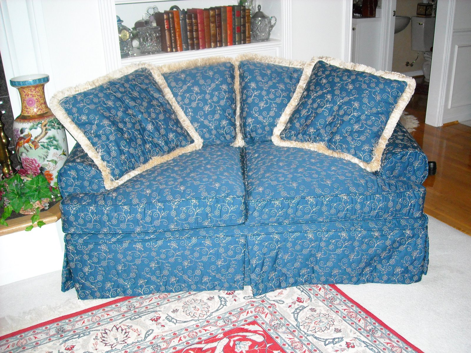 Custom Made Slipcovers Loveseats